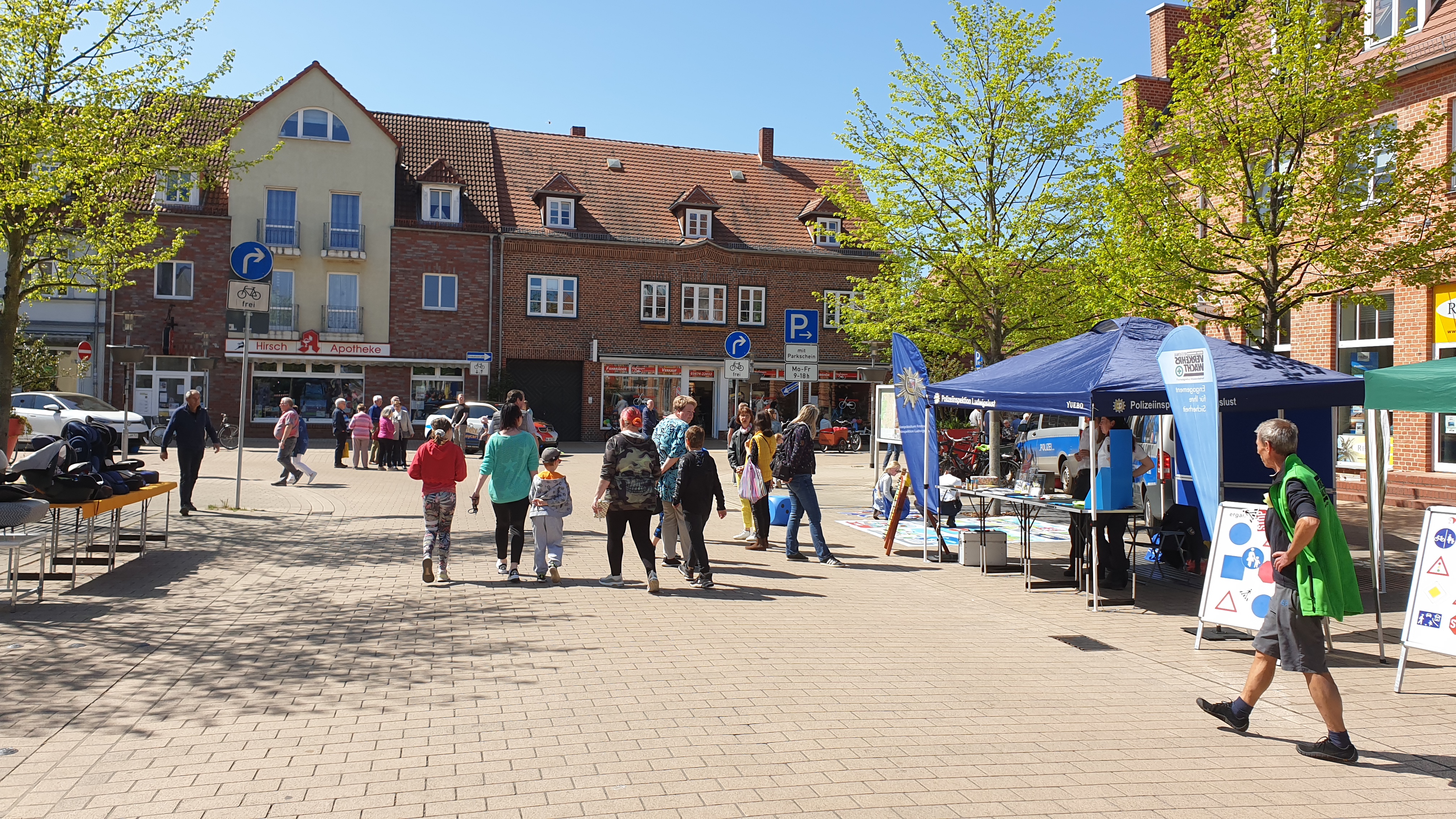 die Polizeiinspektion LWL war vor Ort