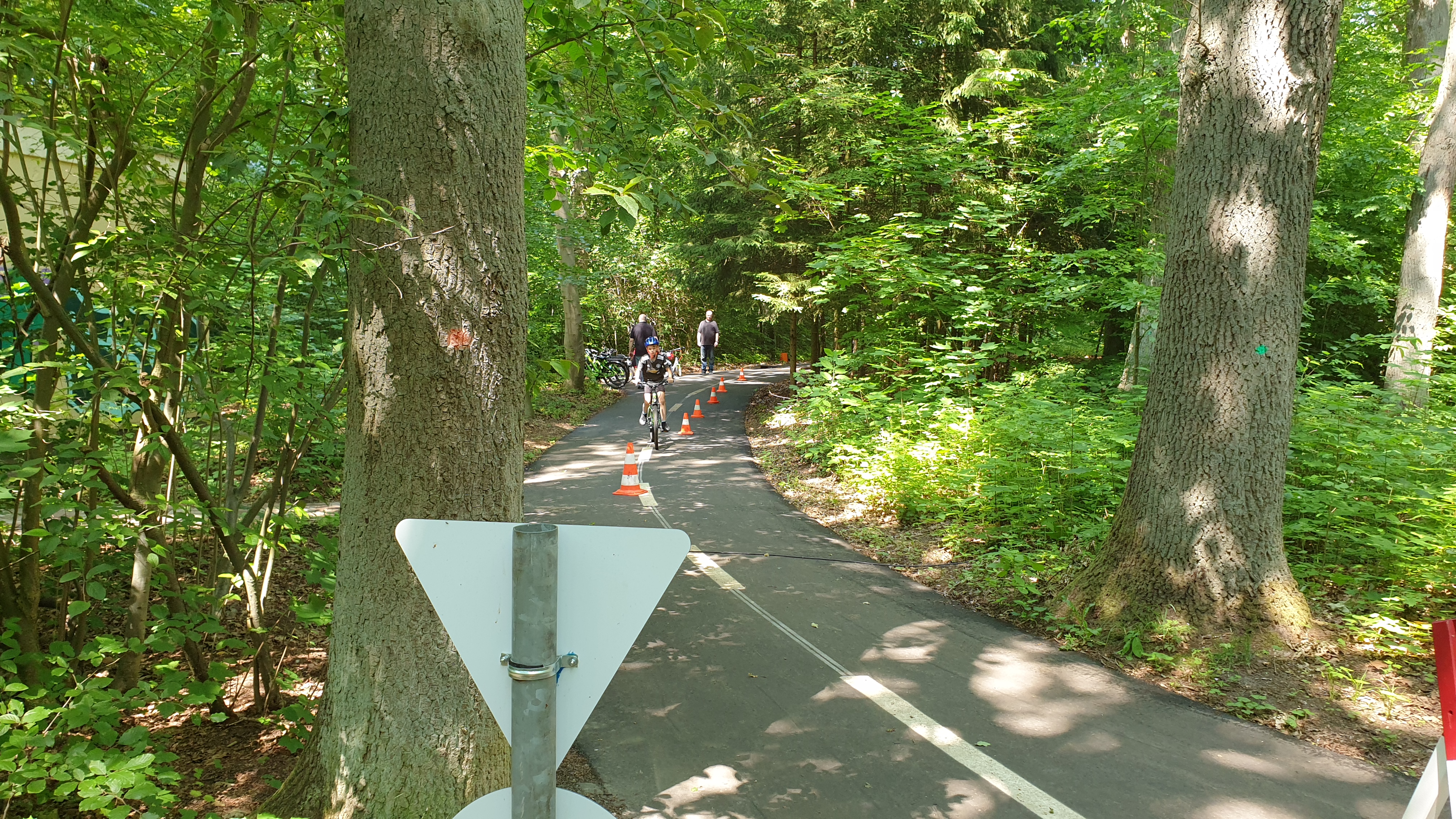 Fahrradparcurs