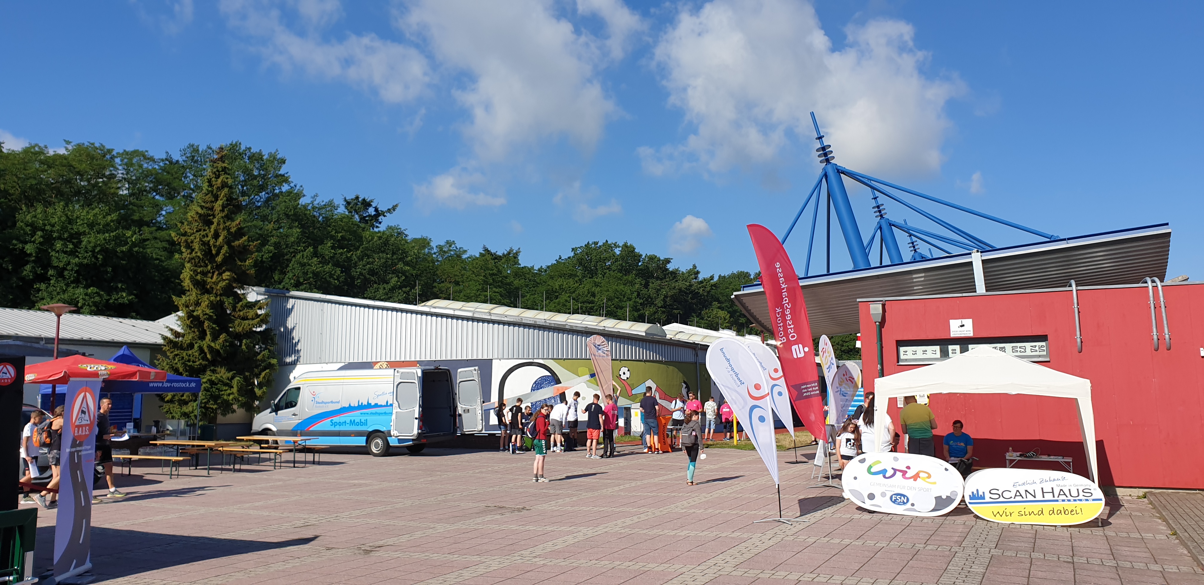 Stadtsportbund Rostock e.V. im Stationsbetrieb