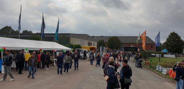 Hohes Besucheraufkommen über den ganzen Tag.