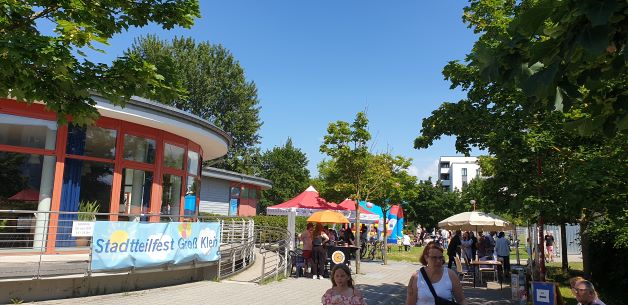 Um das Stadtteil- und Begegnungszentrum "Börgerhus".
