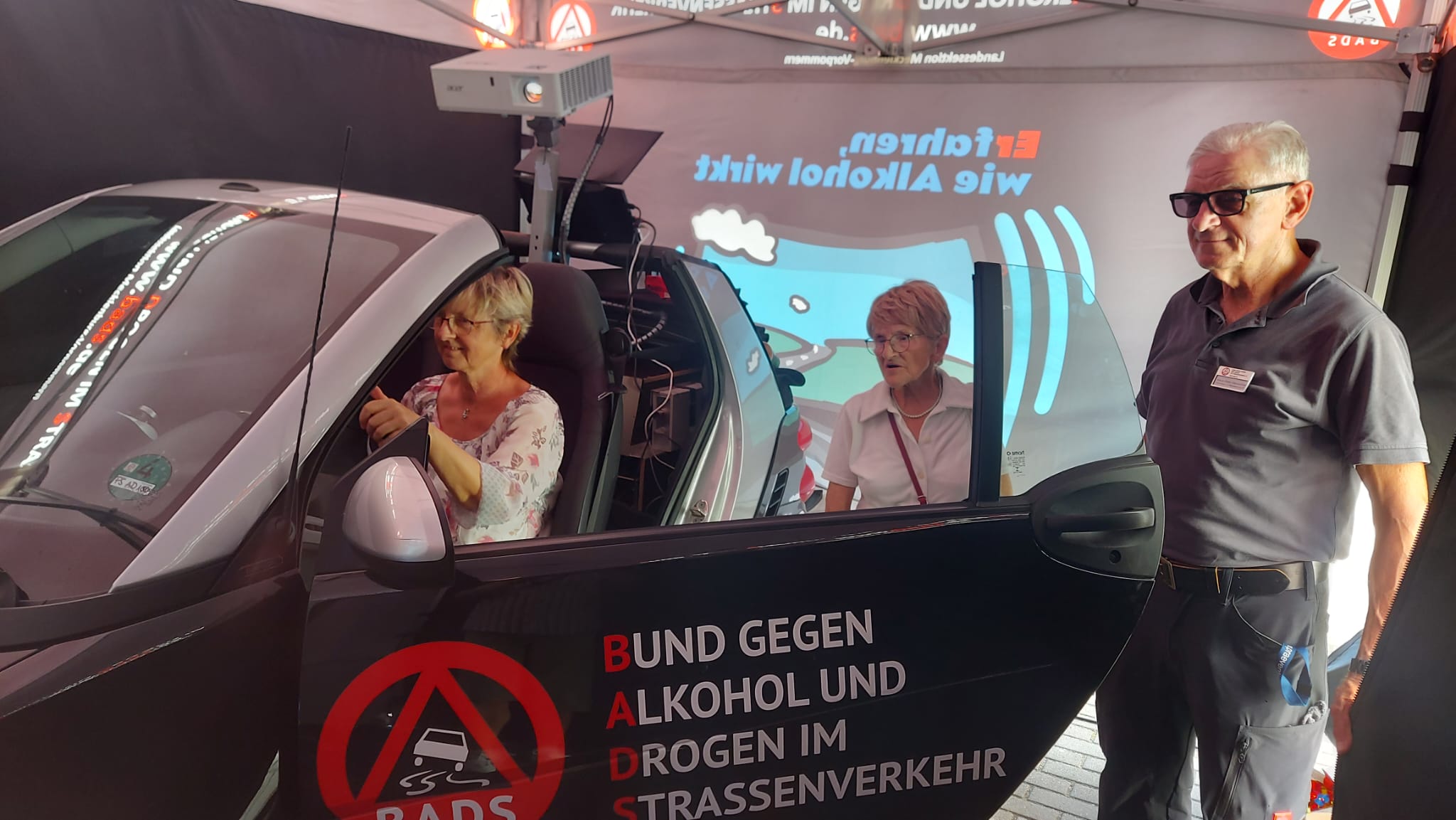 Eine Testfahrt die noch lange nachwirkte, so die Probandin.