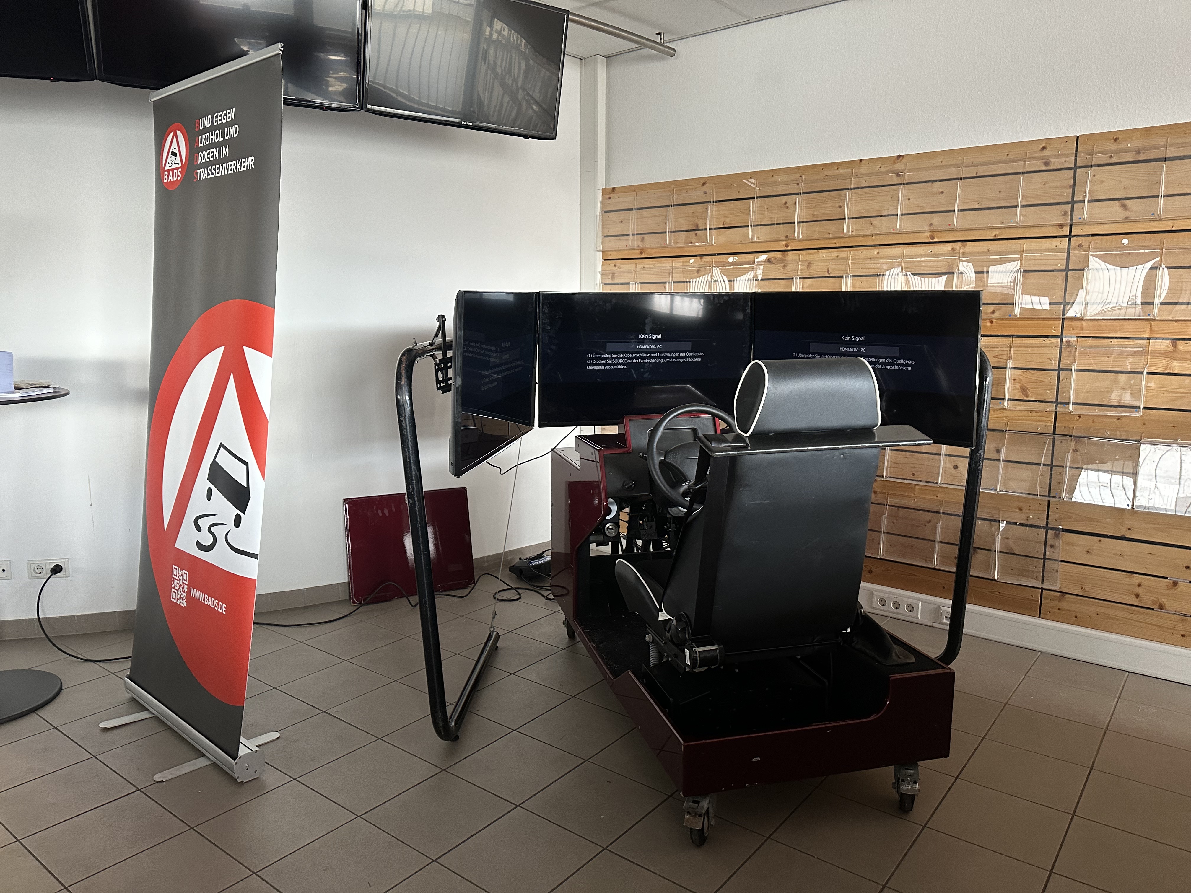 Fahrsimulator des BADS Nordbaden